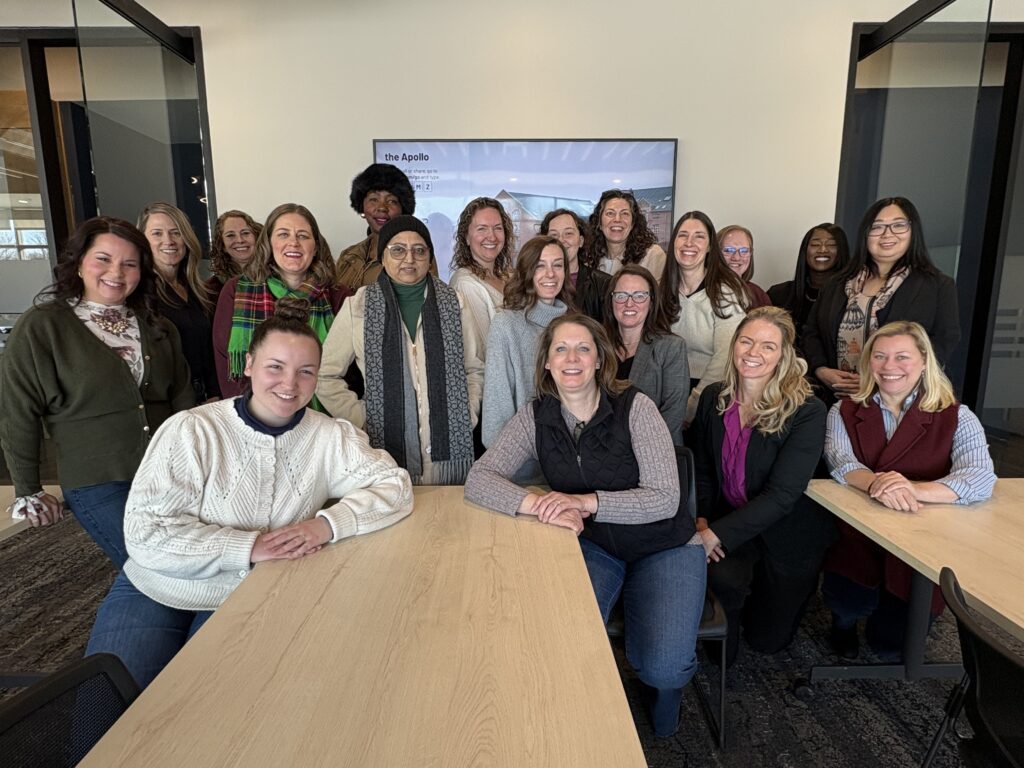 Women's coffee collab group picture